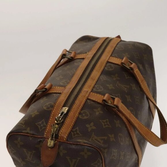 LOUIS VUITTON Monogram Sac Souple 35 Boston Bag - Picture 6 of 16